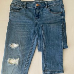 Cat & Jack Flipped sequins jeans